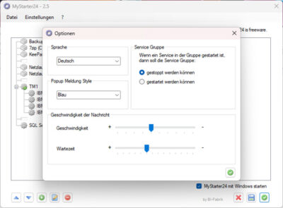 BI-Fabrik - MyStarter24 - Freeware Tool